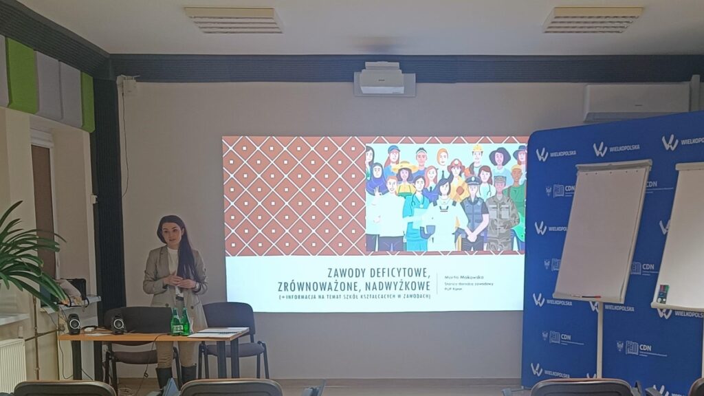 Marta Makowska, starszy doradca zawodowy z Państwowego Urzędu Pracy w Koninie