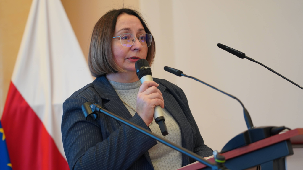 Zakończenie szkolenia przez wicedyrektor Ośrodka Rozwoju Edukacji Małgorzatę Szeję