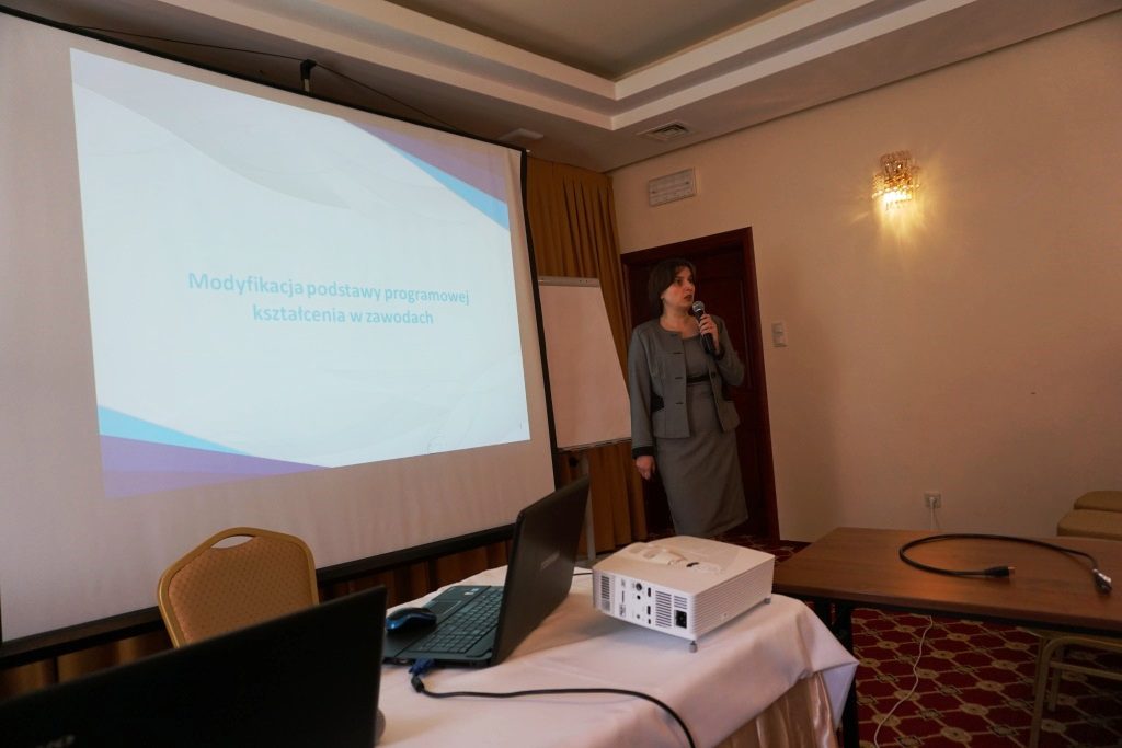 Emilia Maciejewska – Naczelnik Wydziału Departamentu Kształcenia Zawodowego i Ustawicznego Ministerstwa Edukacji Narodowej
