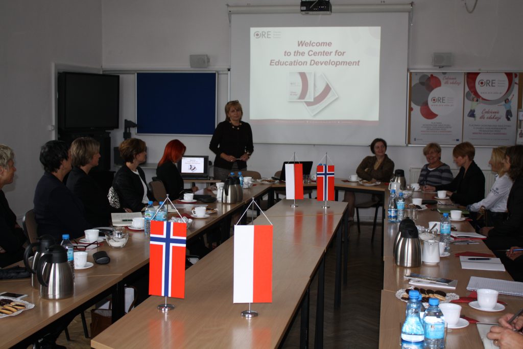 Wizyta delegacji z Norwegii