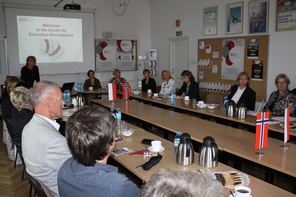 Wizyta delegacji z Norwegii