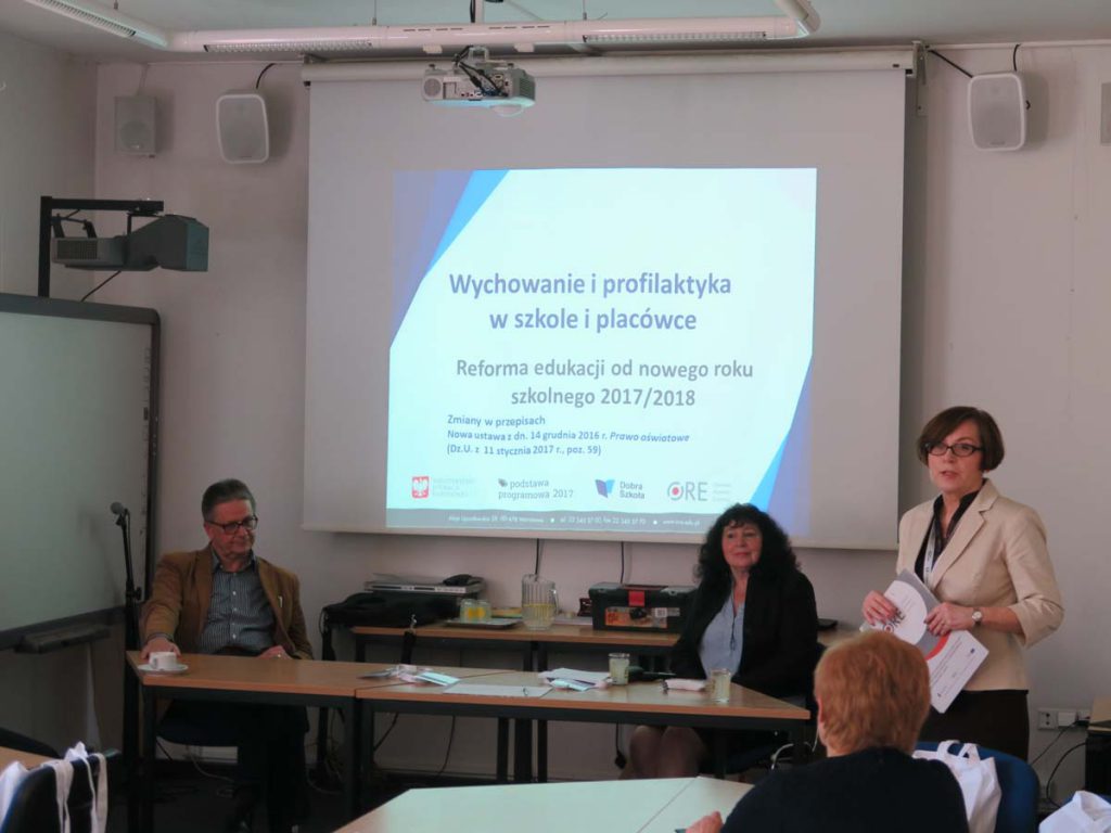 Dorota Macander, kierownik Wydziału Wychowania i Profilaktyki ORE