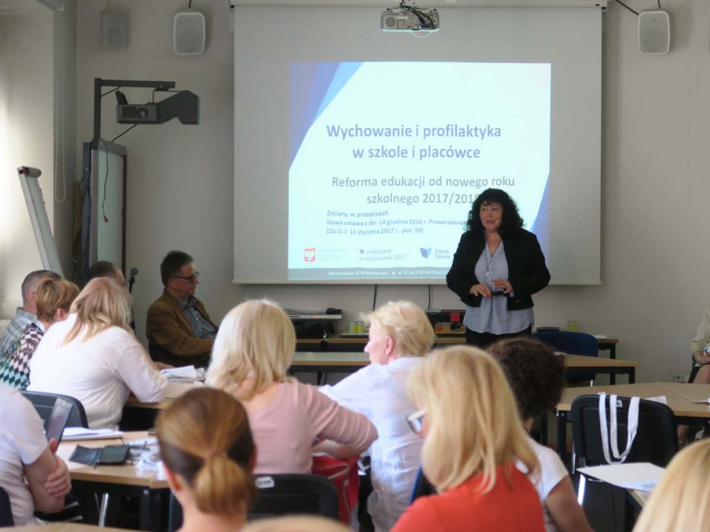 Krystyna Kiernozek z Departamentu Wychowania i Kształcenia Integracyjnego w Ministerstwie Edukacji Narodowej