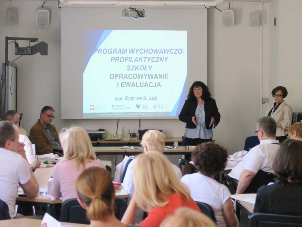 Krystyna Kiernozek z Departamentu Wychowania i Kształcenia Integracyjnego w Ministerstwie Edukacji Narodowej