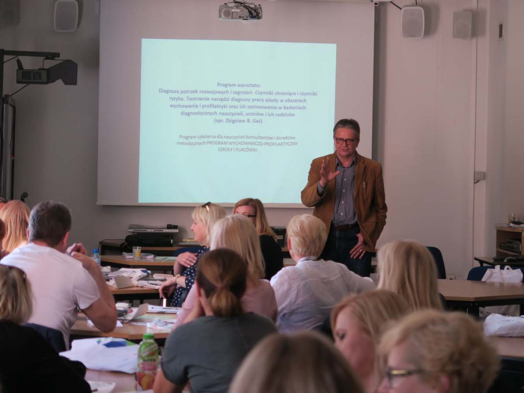 prof. zw. dr hab. Zbigniew Gaś z Wyższej Szkoły Ekonomii i Innowacji w Lublinie