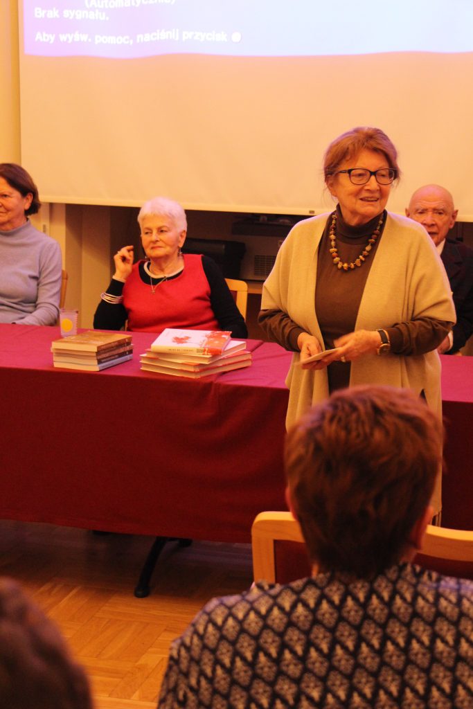 Joanna Sobolewska-Pyz przewodnicząca Stowarzyszenia " Dzieci Holokaustu " w Polsce