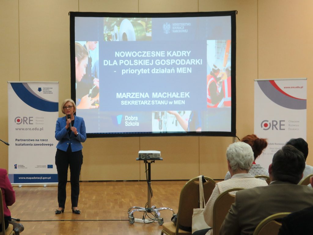 Sekretarz Stanu Ministerstwa Edukacji Narodowej Marzena Machałek