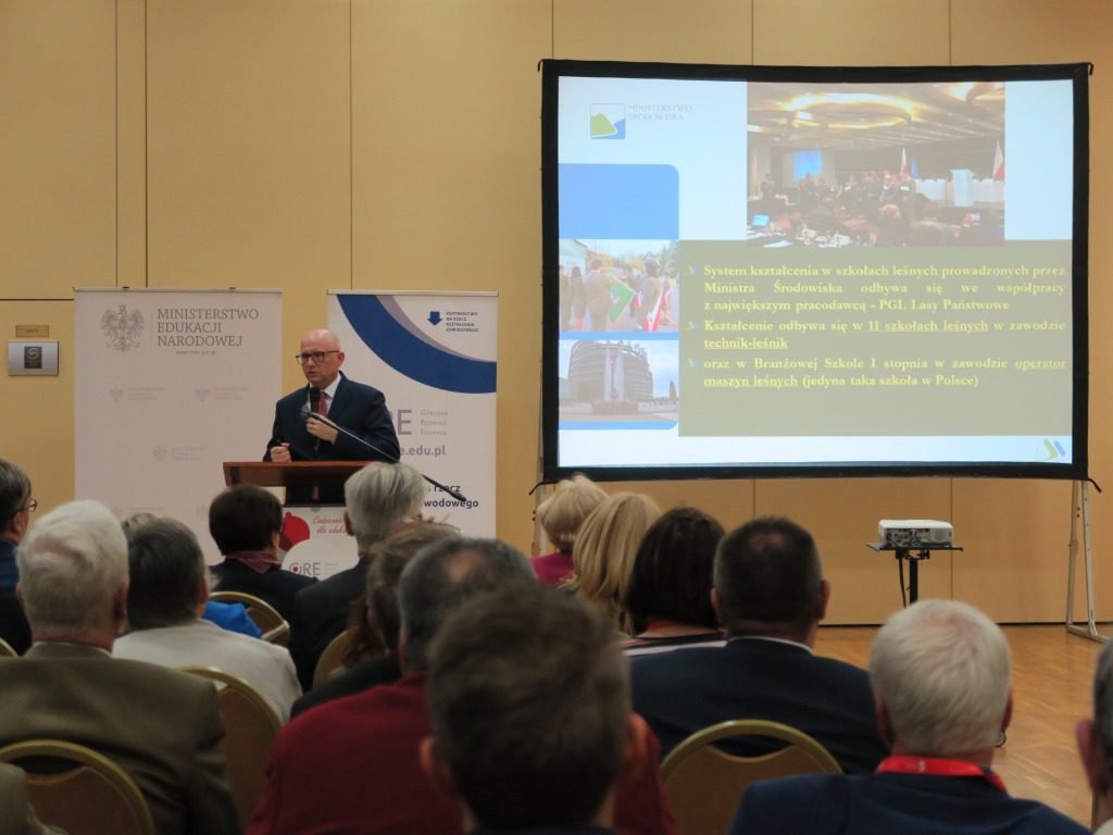 Podsekretarz Stanu w  Ministerstwie Środowiska Andrzej Konieczny