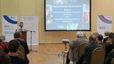 Przedstawicielka Departamentu Małych i Średnich Przedsiębiorstw Ministerstwa Rozwoju Ewa Kowalczuk