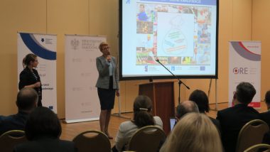 Przedstawicielki Instytutu Badań Edukacyjnych Agnieszka Szymczak, Ewa Frołow