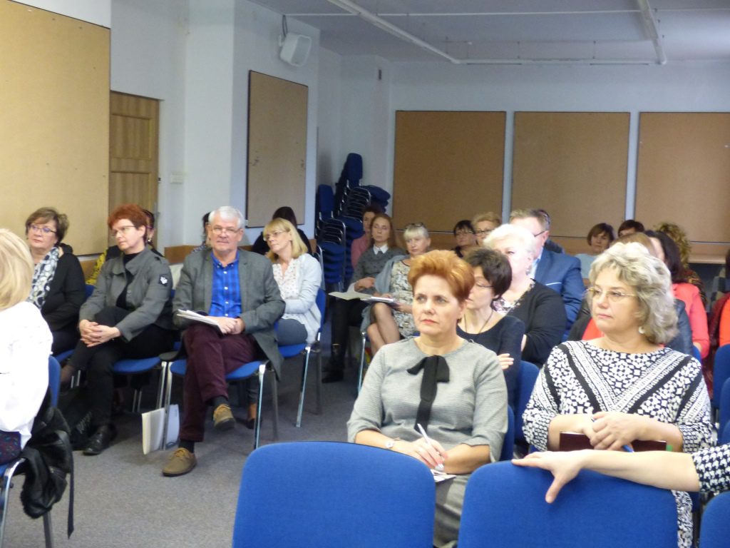 Uczestnicy szkolenia zainteresowani wykładem