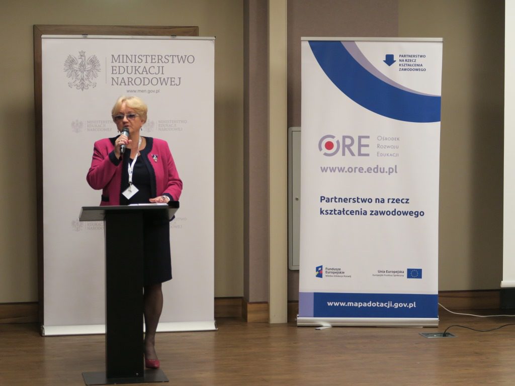 Wicedyrektor ORE Bożena Mayer-Gawron otwiera seminarium