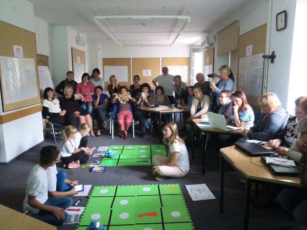 Pokazowa lekcja prowadzona przez Katarzynę Łoś w Sulejówku