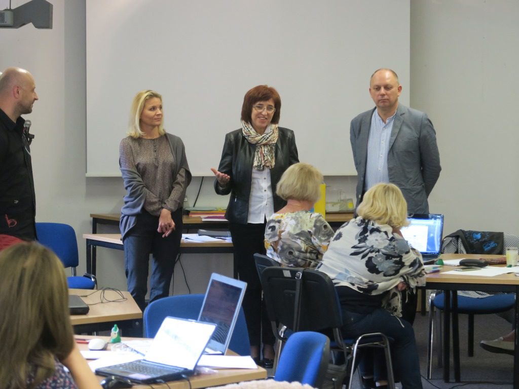 Spotkanie Małgorzaty Michalczyk z MSZ i Beaty Jancarz- Łanczkowskiej w uczestnikami seminarium