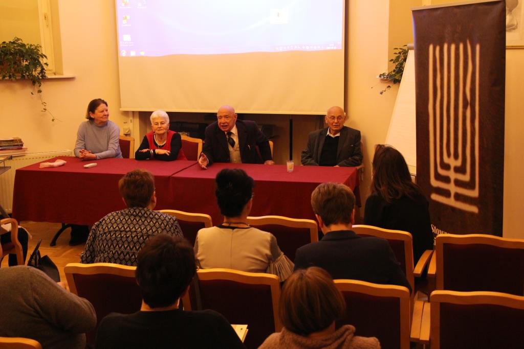 Spotkanie z przedstawicielami Stowarzyszenia "Dzieci Holokaustu"w Polsce