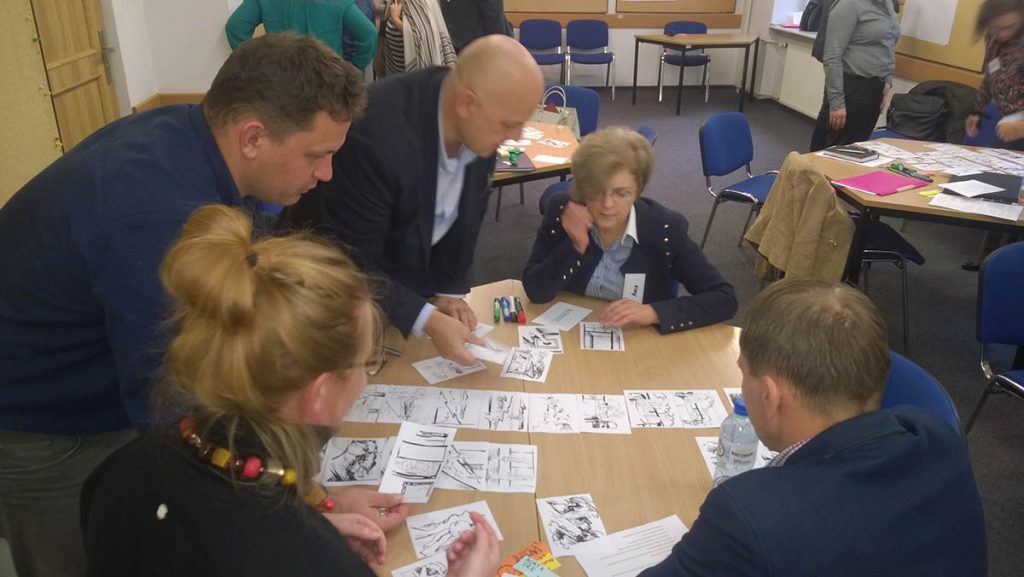 uczestnicy tworzą fabułę - wykorzystujemy kompetencje kluczowe